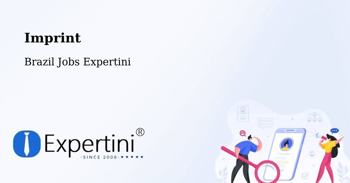 Imprint – Aracaju - Brazil Jobs Expertini